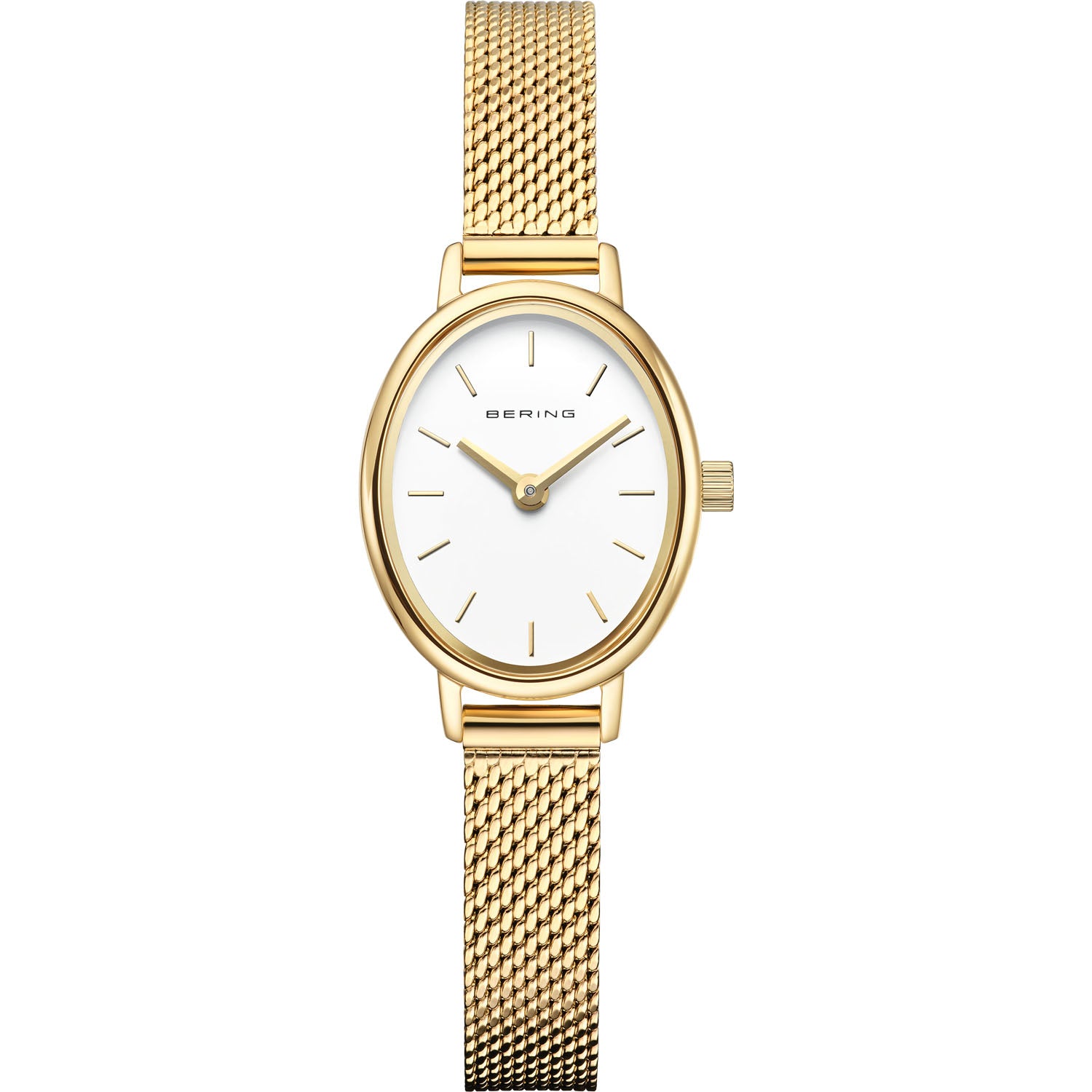 BERING Classic Damenuhr Gold Glänzend