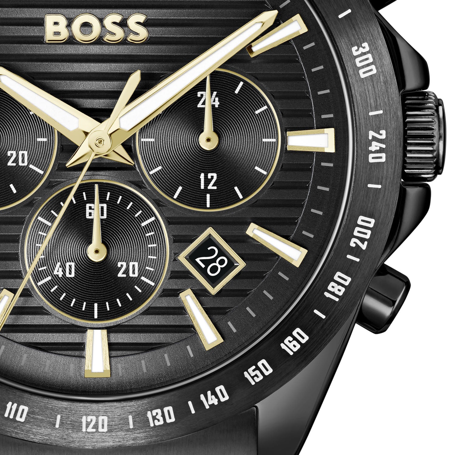 BOSS Herrenuhr Strike Chrono LE