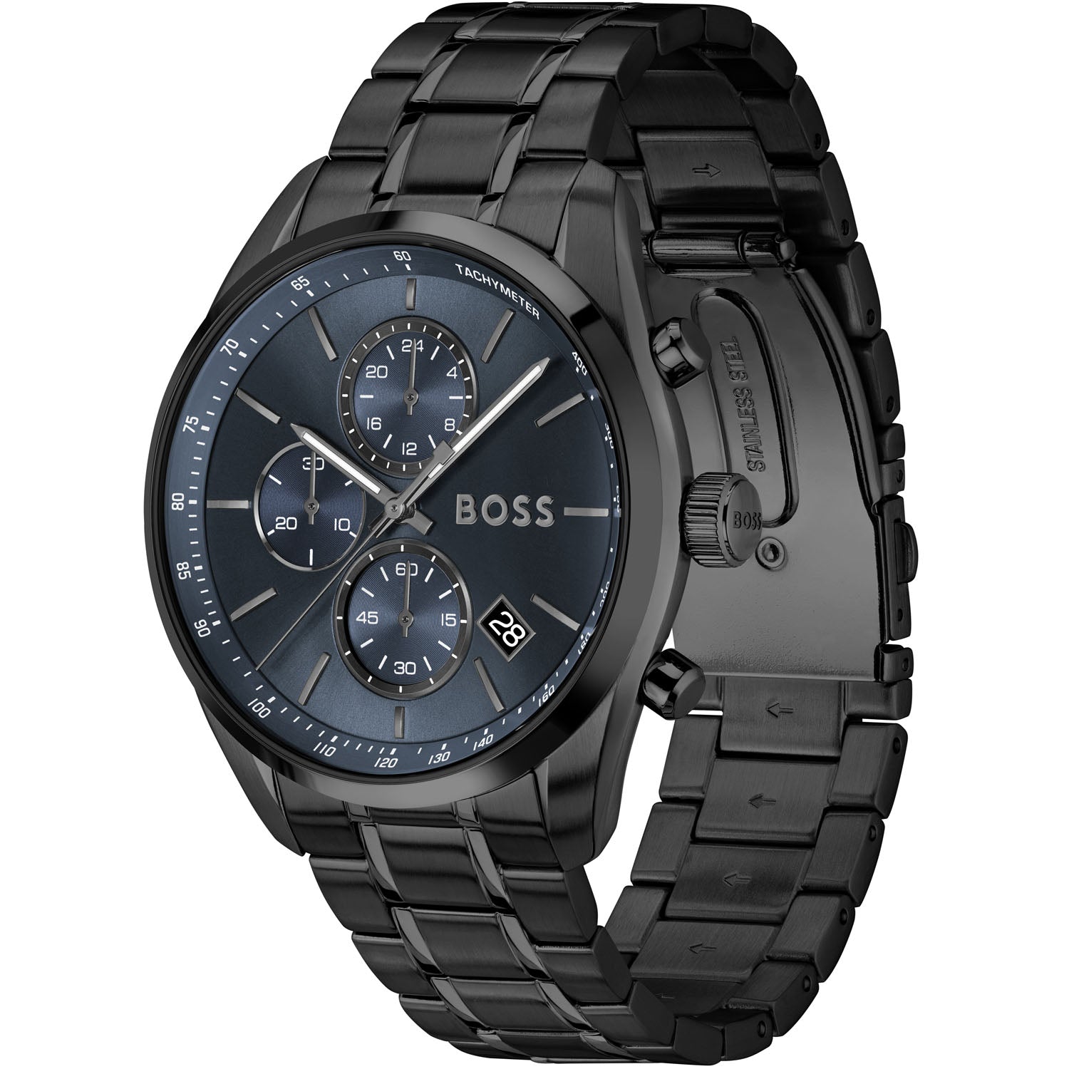 BOSS Herrenuhr Grand Prix 44 Chronograph