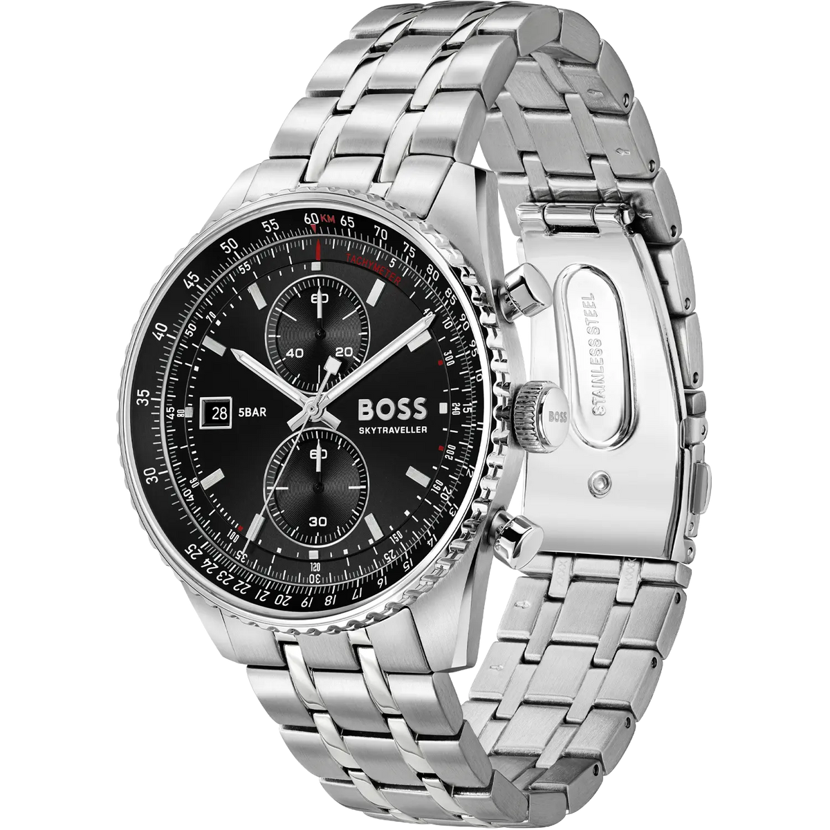 BOSS Herrenuhr Skytraveller Pro Chronograph