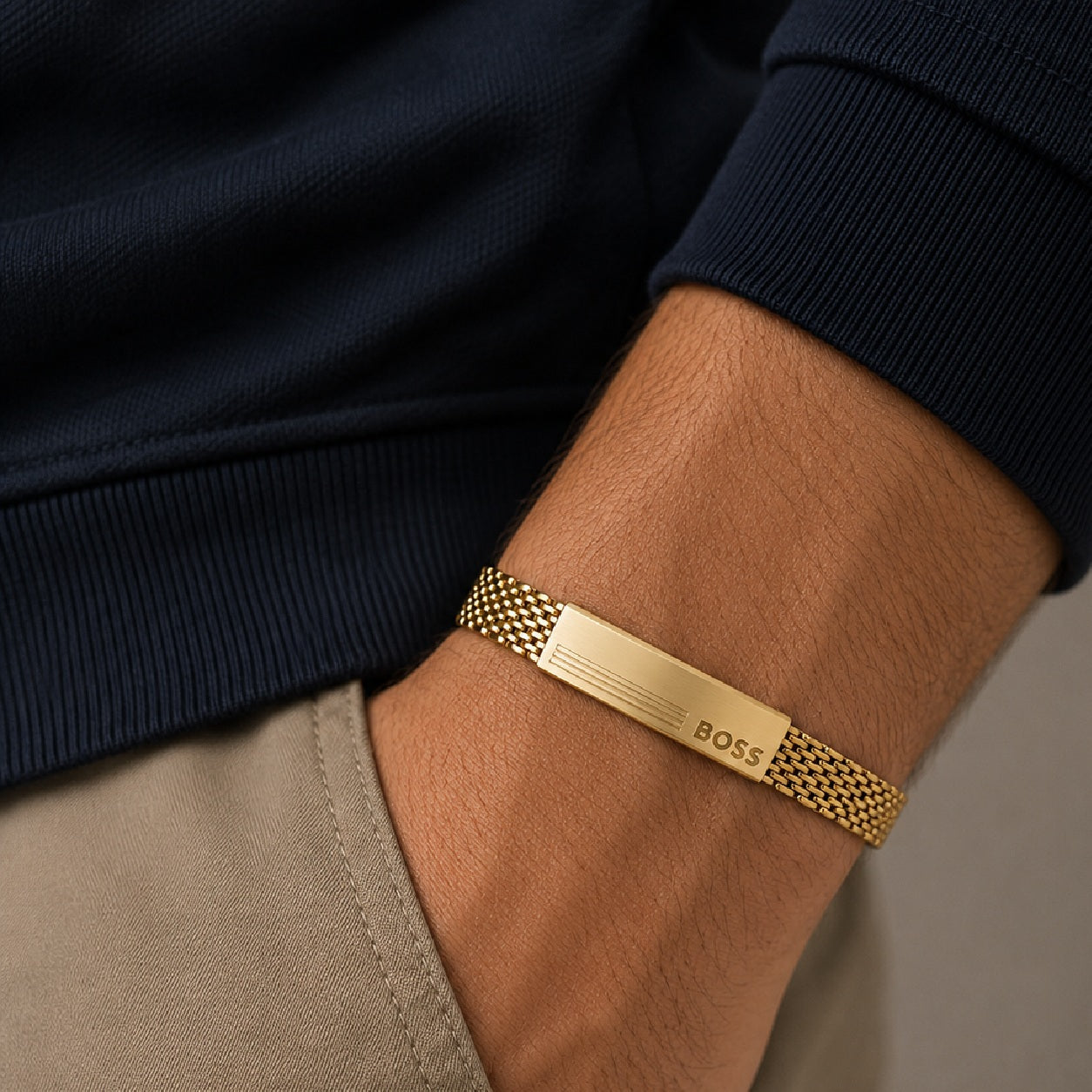 BOSS Herren Armband Alen