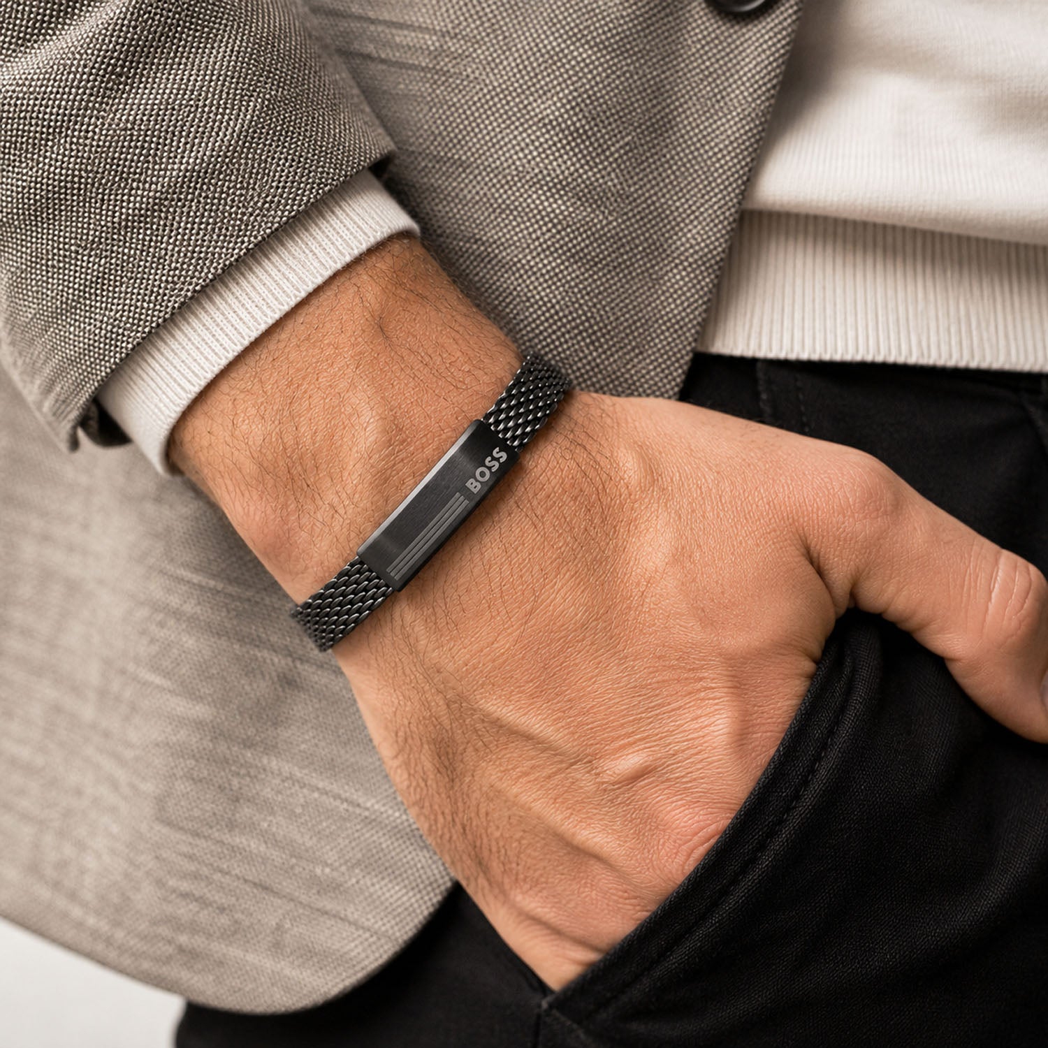 BOSS Herren Armband Alen