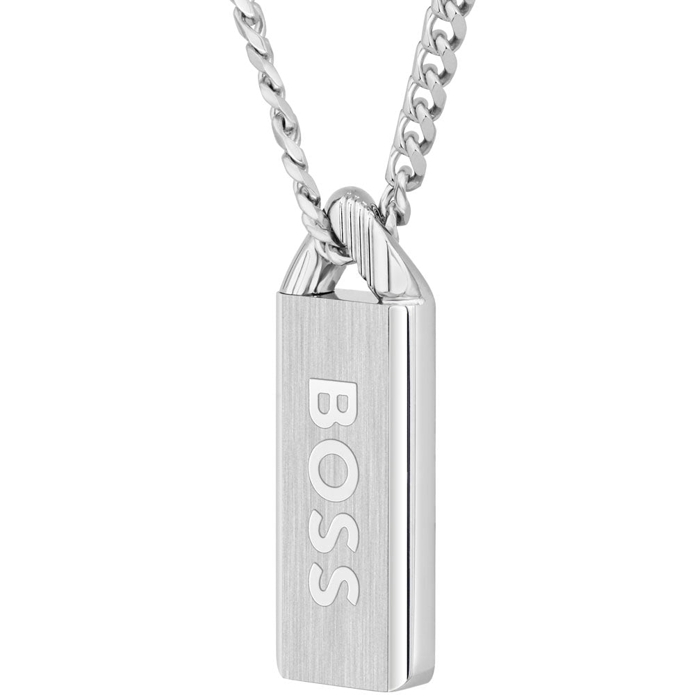 BOSS Herrenkette Kassy Emblem