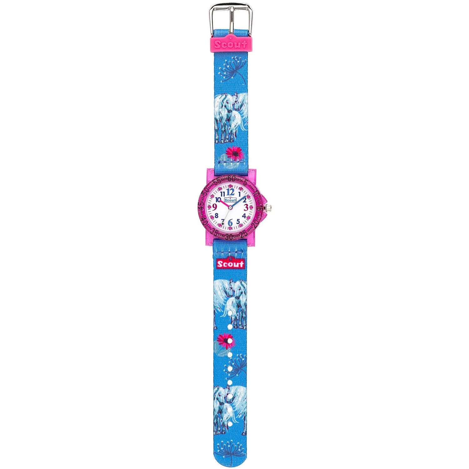 Scout Kinderuhr The IT-Collection Pferde & Blumen