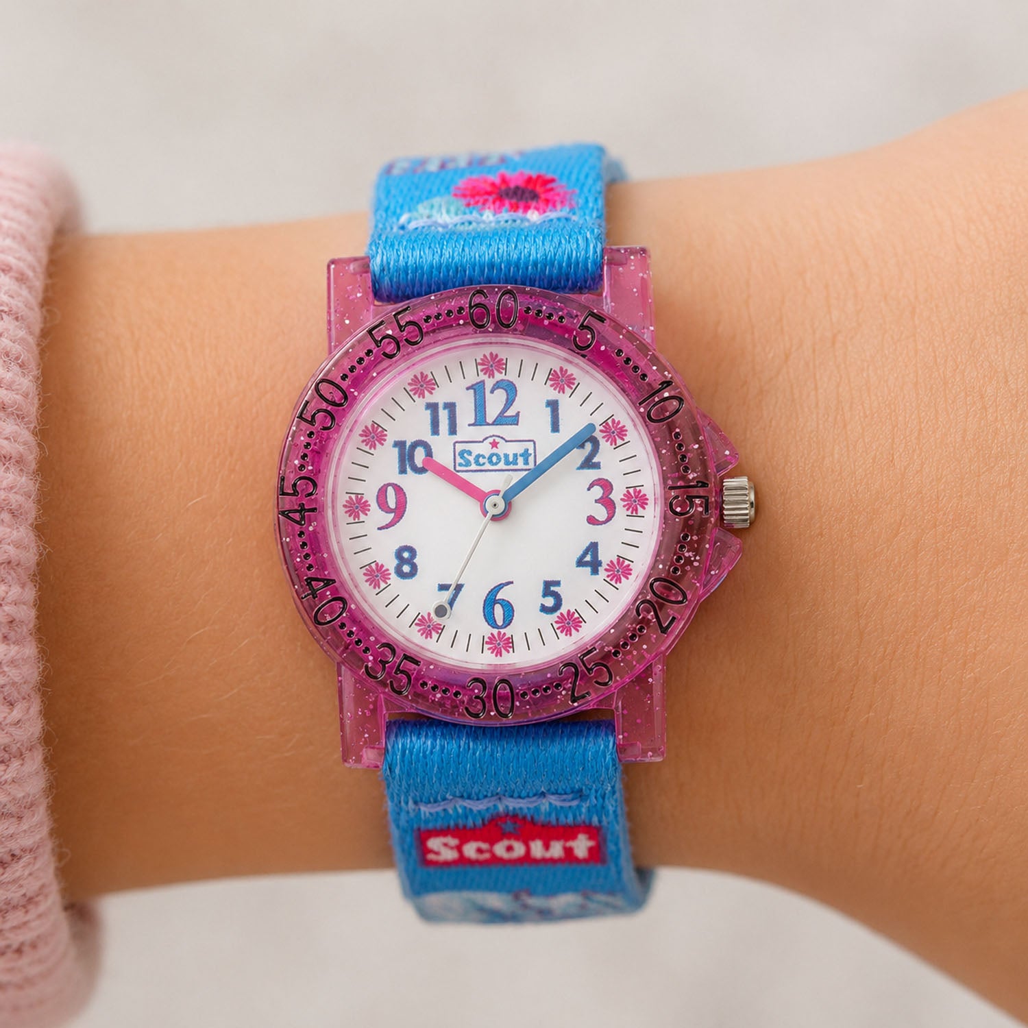 Scout Kinderuhr The IT-Collection Pferde & Blumen