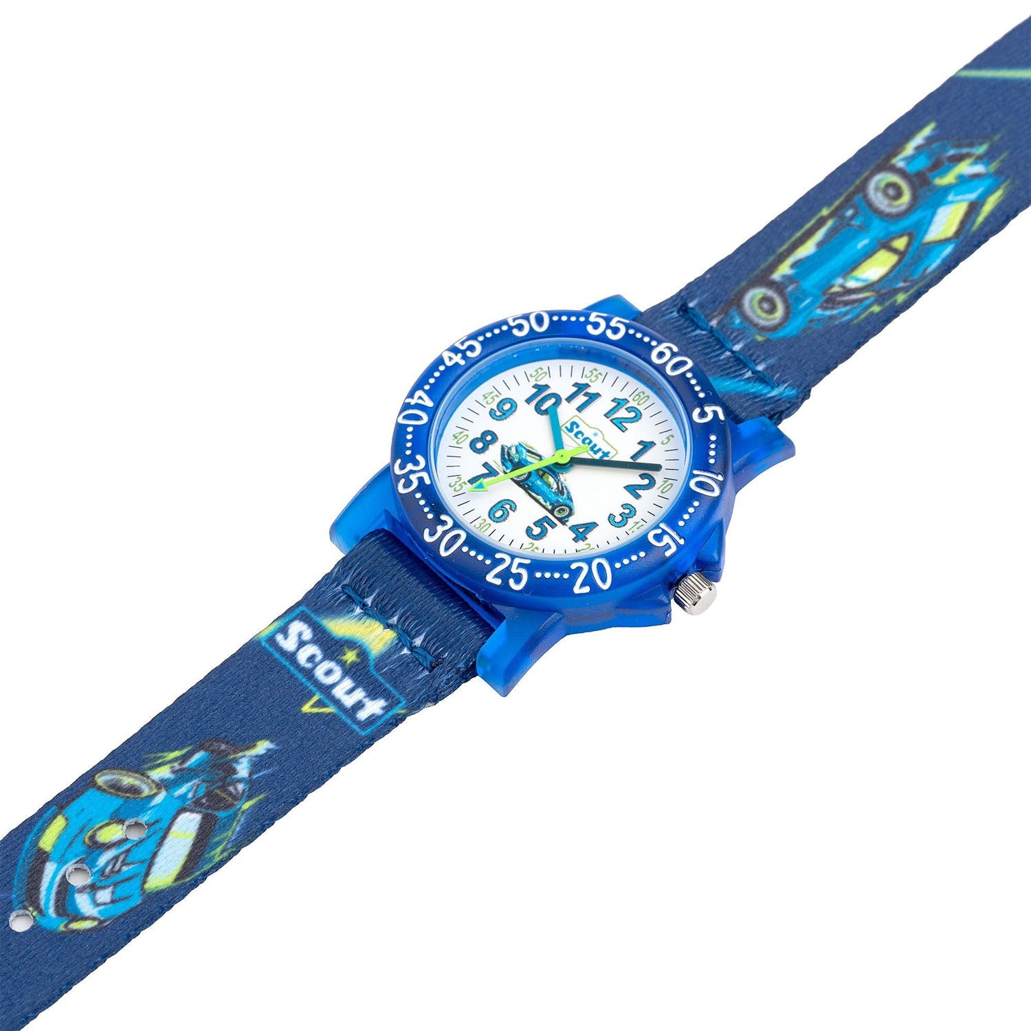 Scout Kinderuhr The IT-Collection City Lights Rennwagen