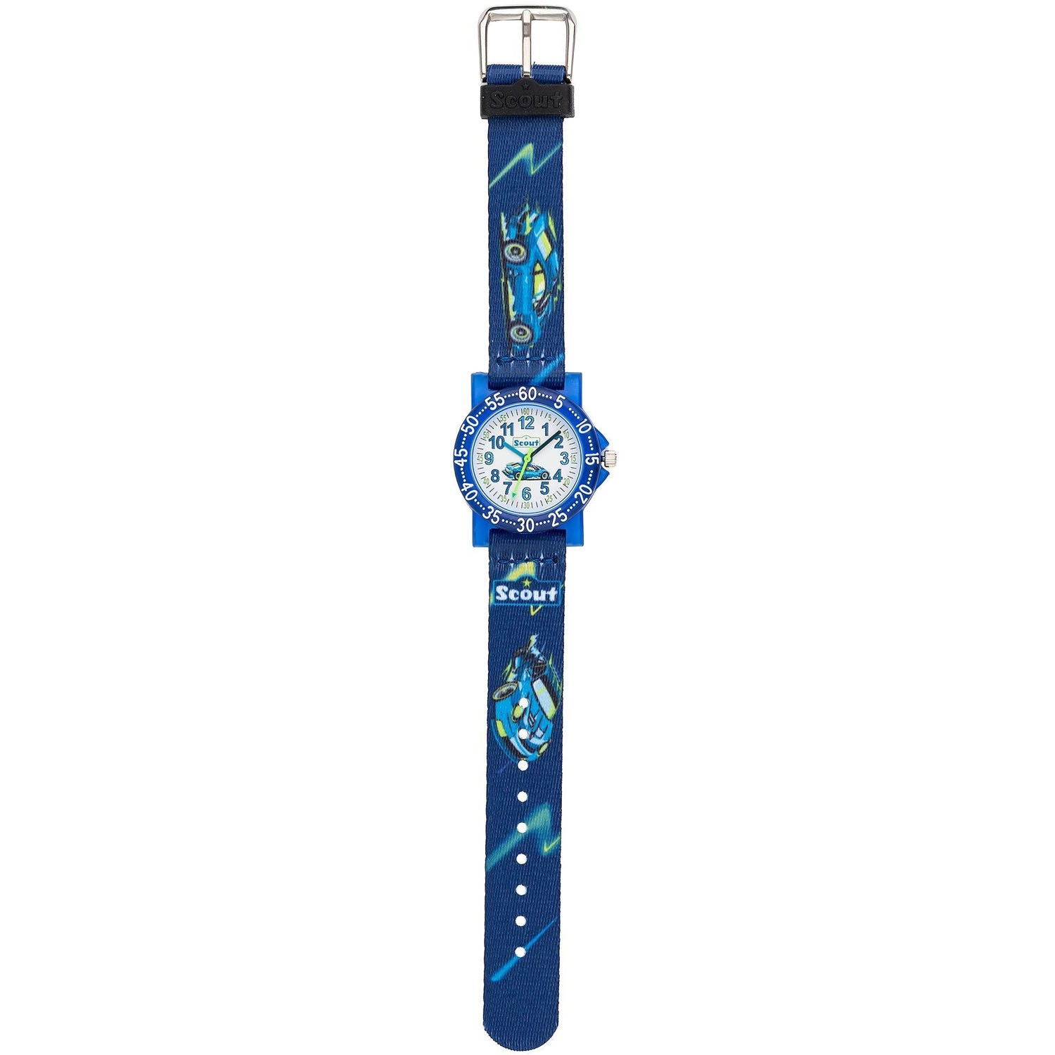 Scout Kinderuhr The IT-Collection City Lights Rennwagen