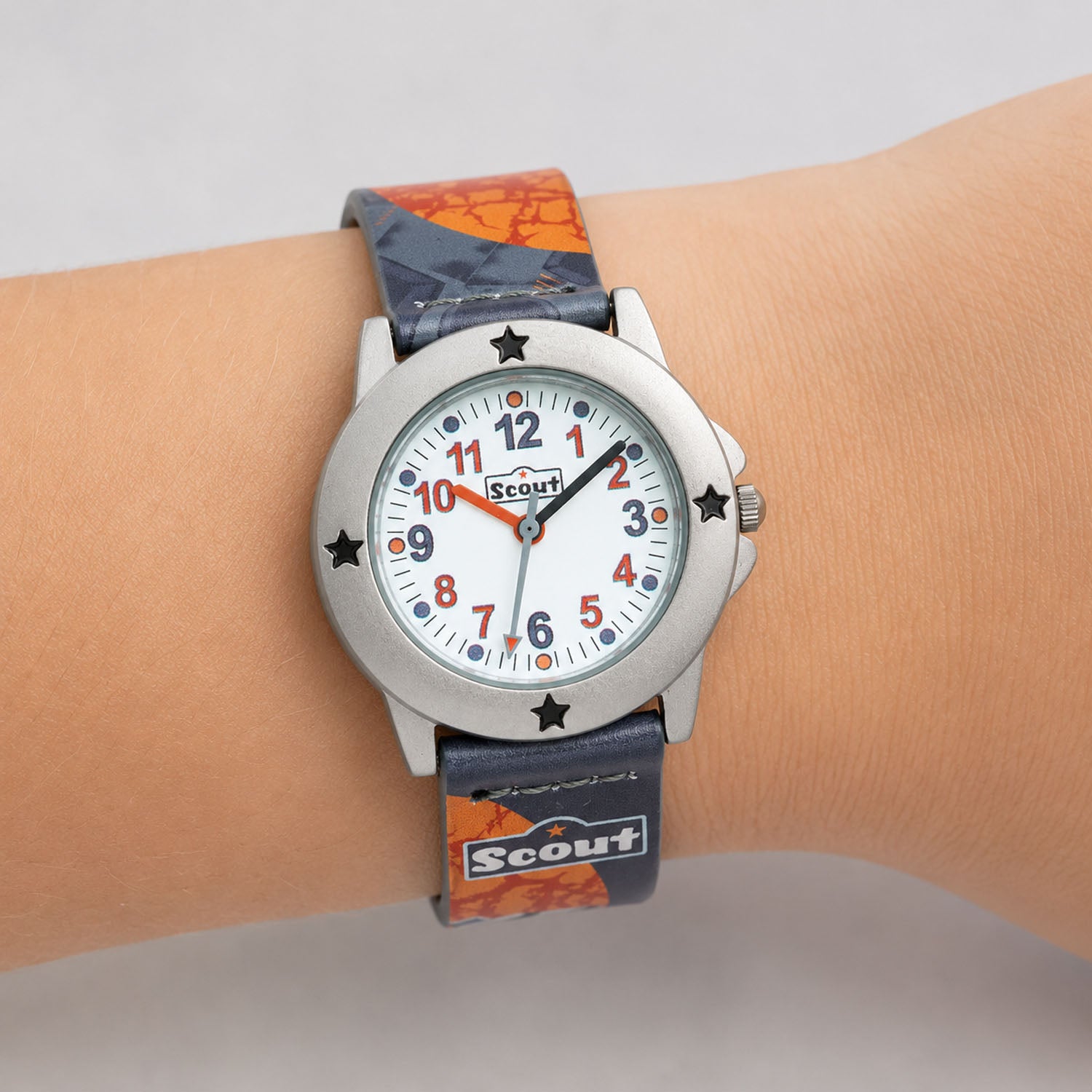 Scout Kinderuhr Star Kids Weltraum, Astronaut & Raumschiff