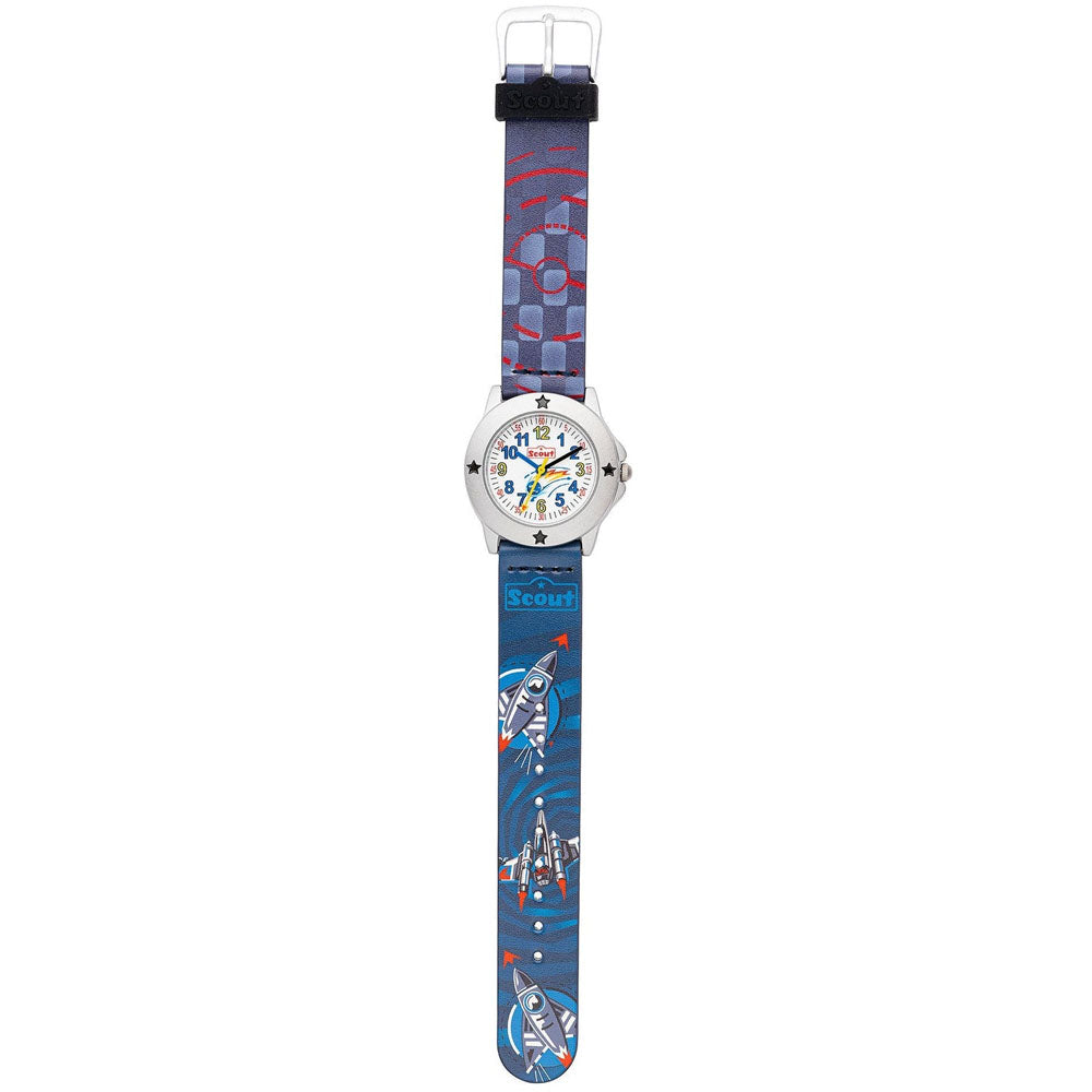 Scout Kinderuhr Star Kids mit Weltraum-Motiven