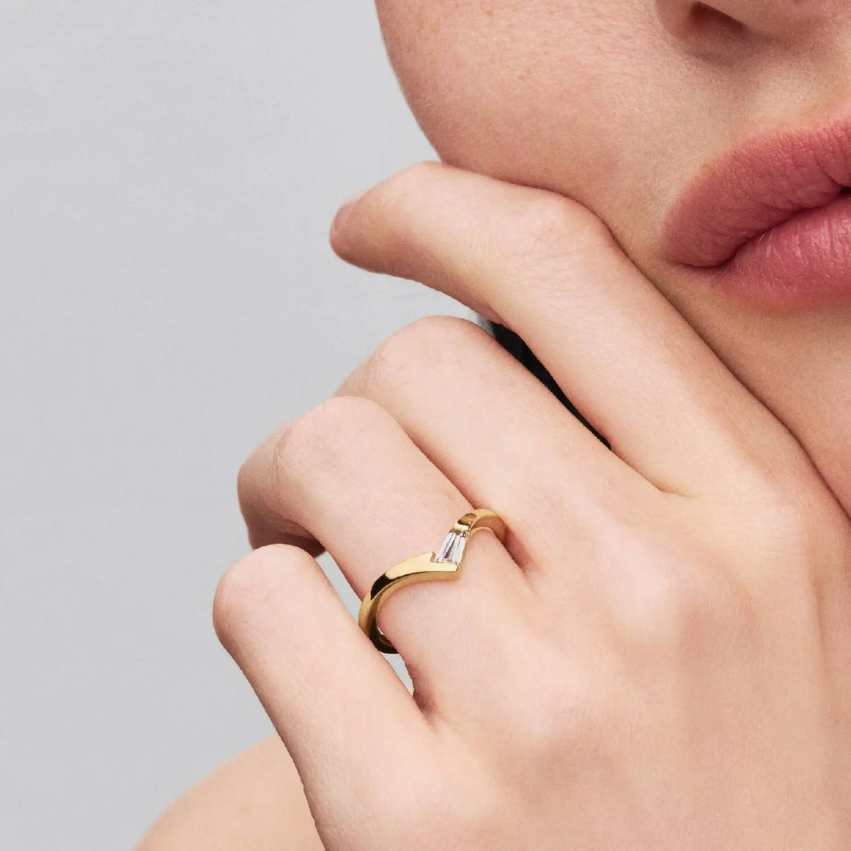 Pandora Tiara Baguette Ring