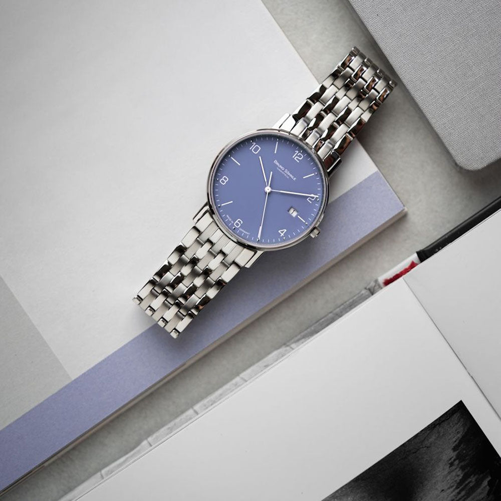 Bruno Söhnle Herrenuhr Rondo Violett