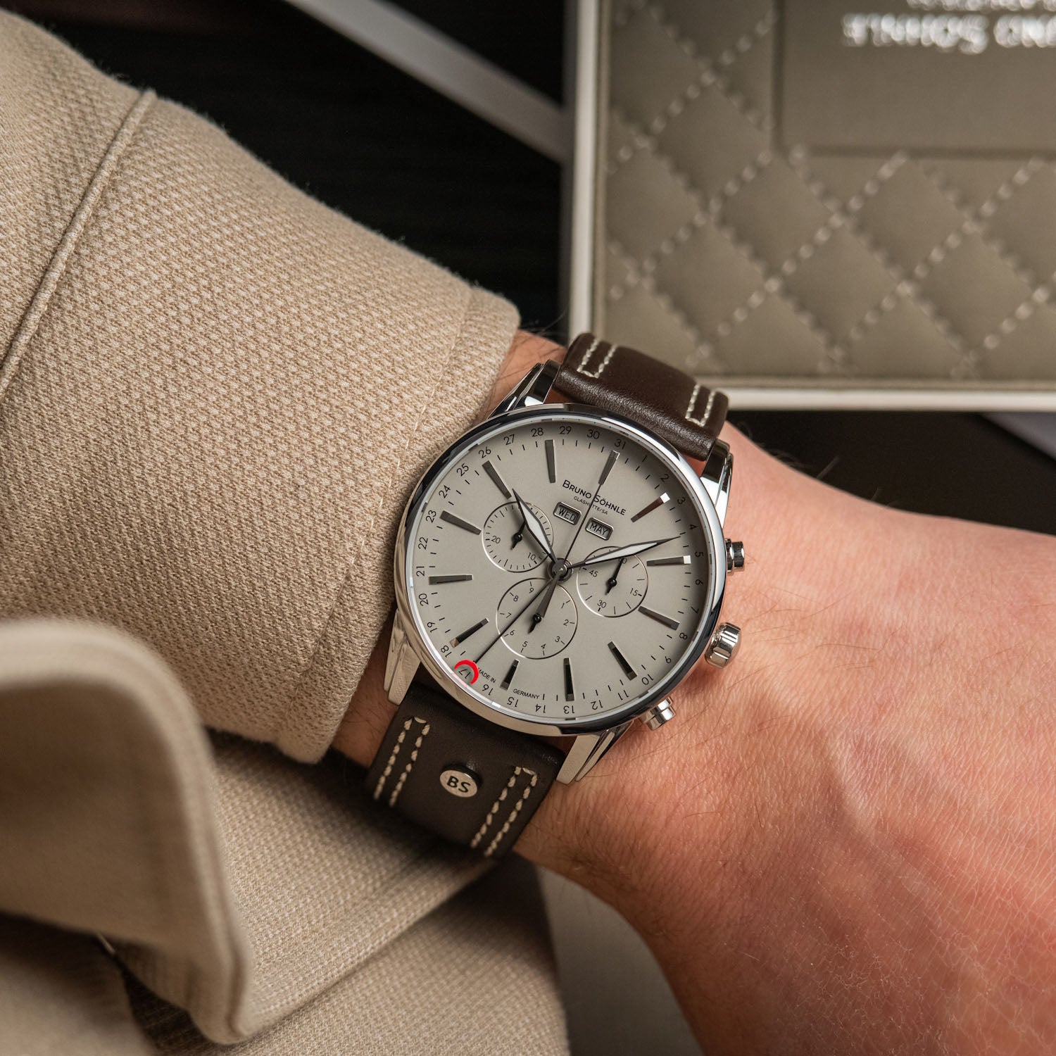 Bruno Söhnle Herrenuhr Atrium Chronograph Limitierte Edition