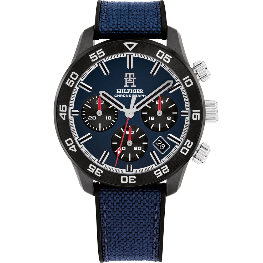 Tommy Hilfiger Herrenuhr TH85 Carbon Chronograph