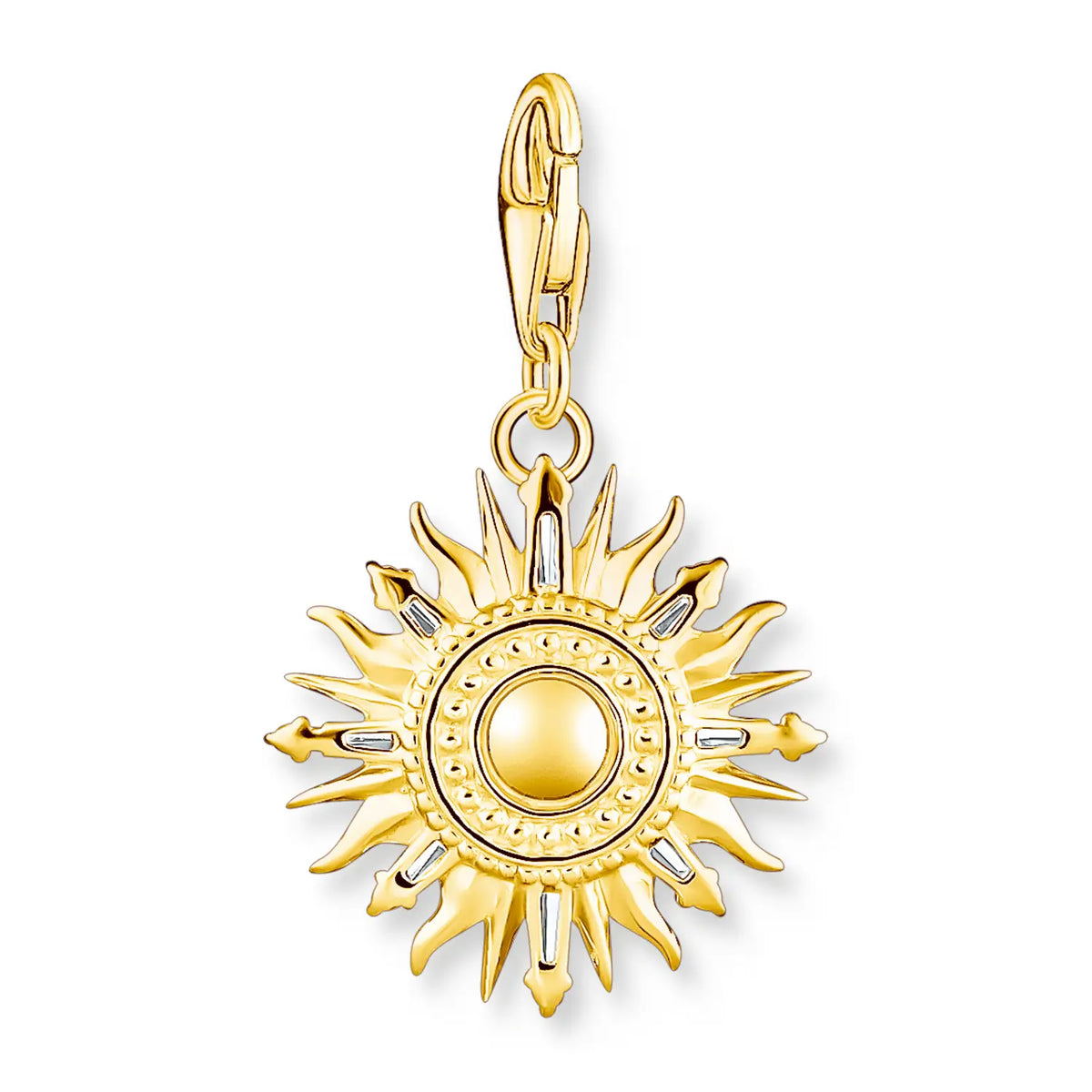 Thomas Sabo Charm-Anhänger bunte Sonne vergoldet - Original