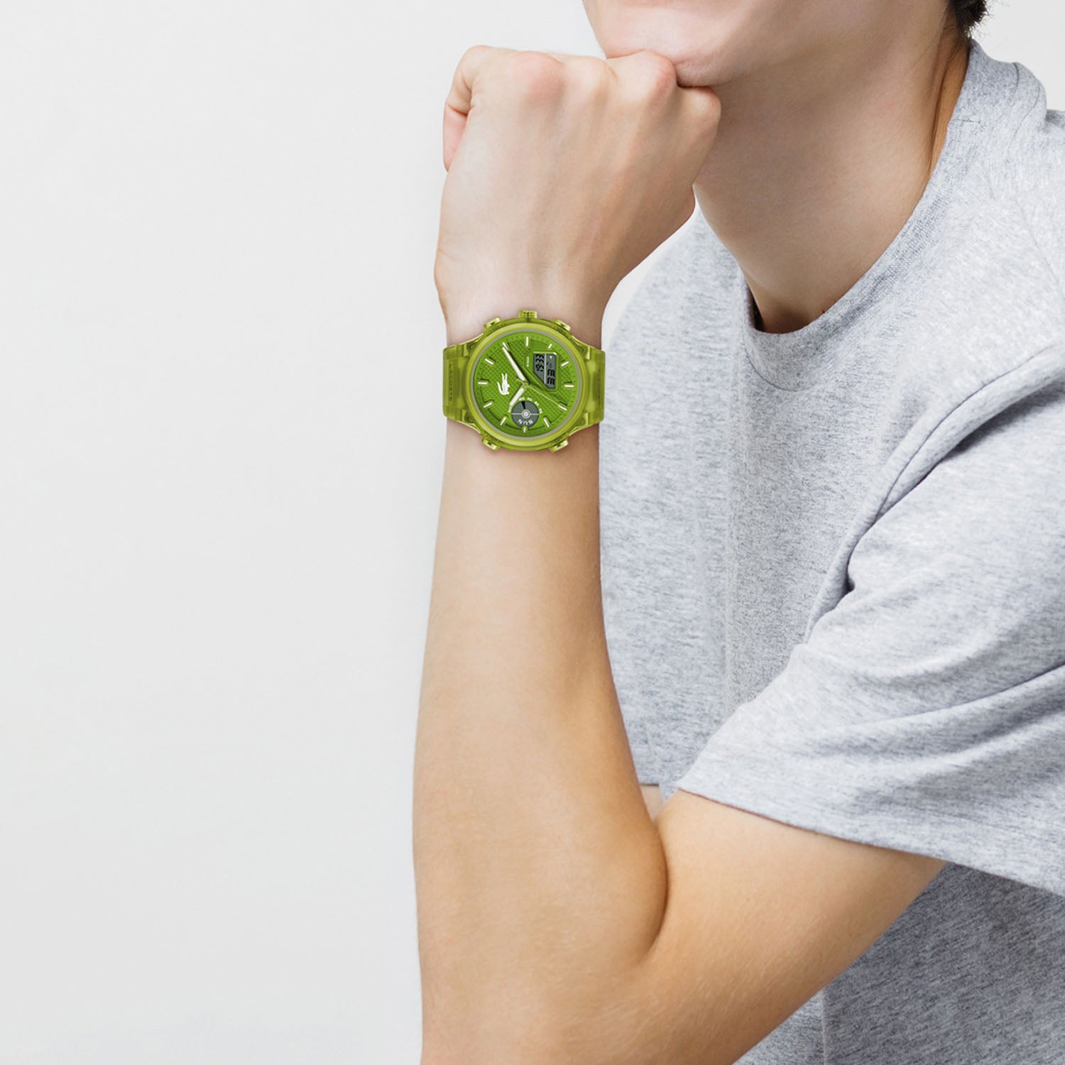 Lacoste Herrenuhr LC33 - Analog & Digital