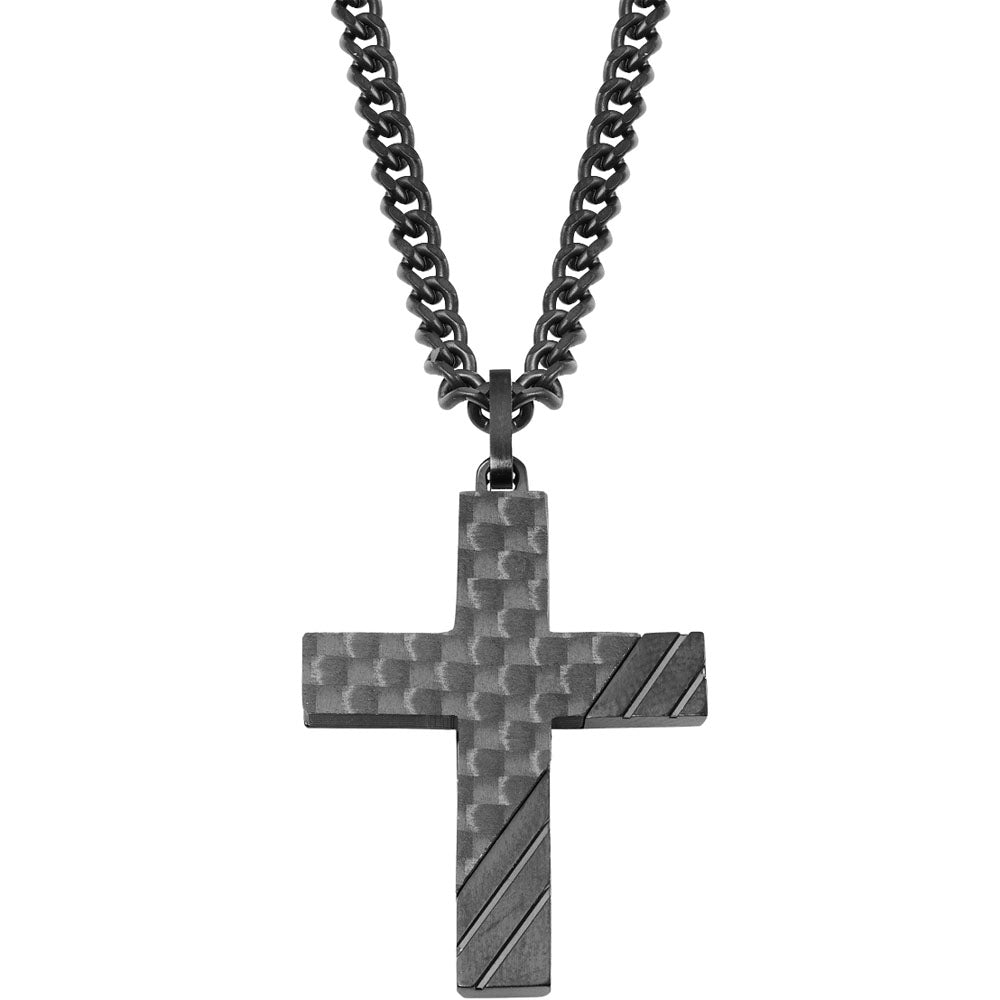 s.Oliver Herren Halskette mit Kreuz