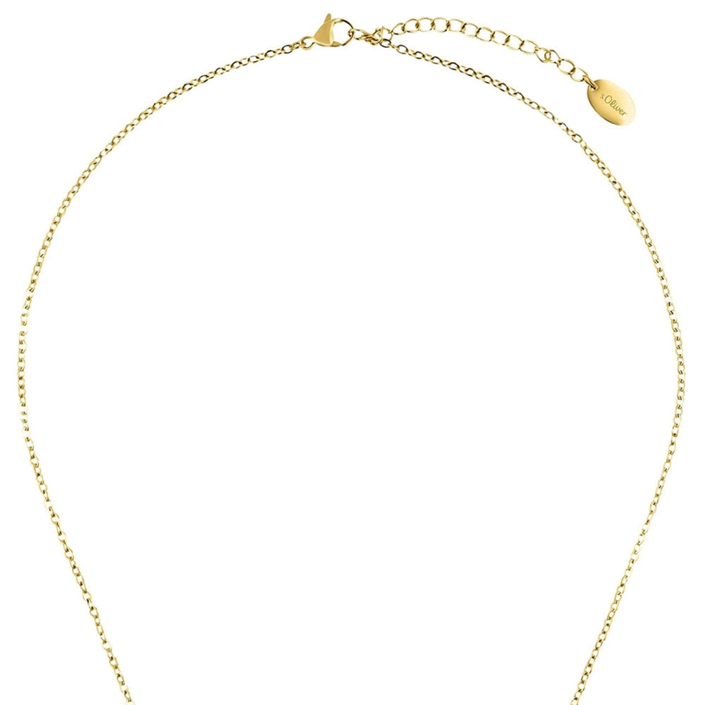 s.Oliver Damen Halskette mit Anhänger