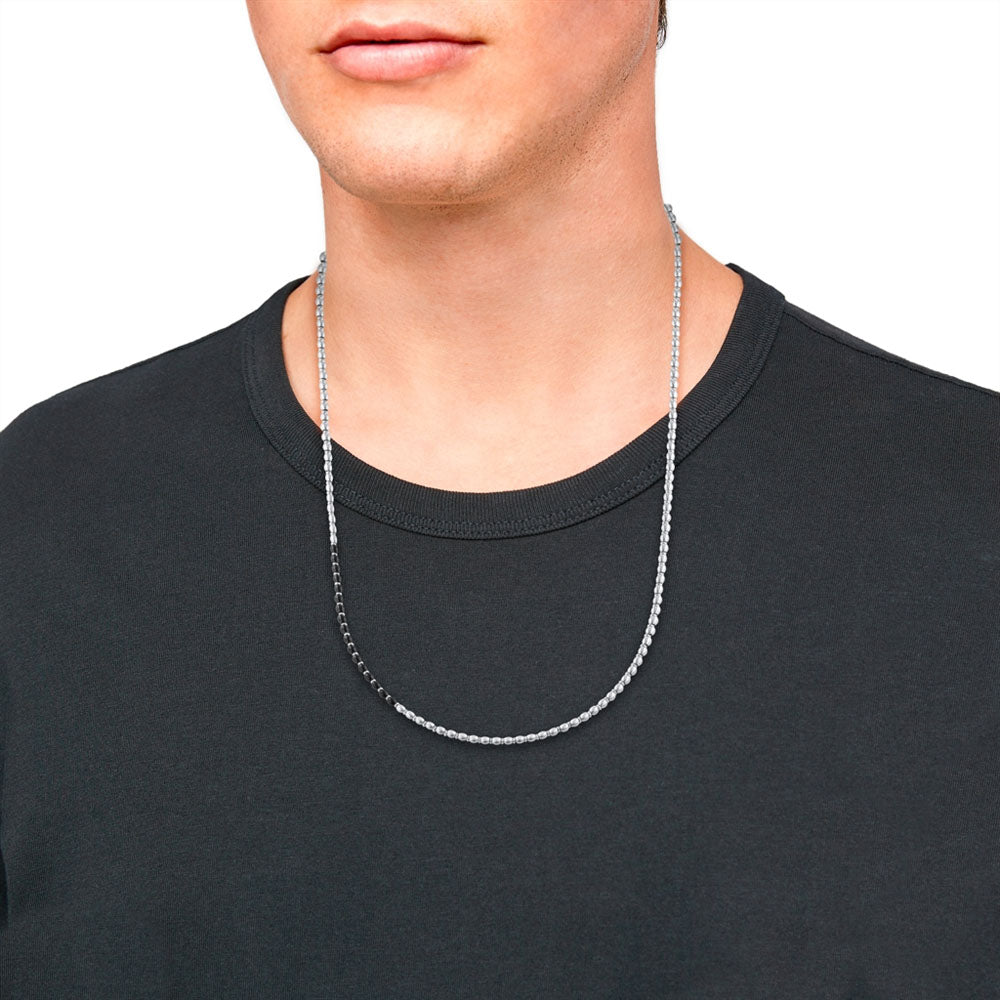 s.Oliver Herren Halskette Edelstahl