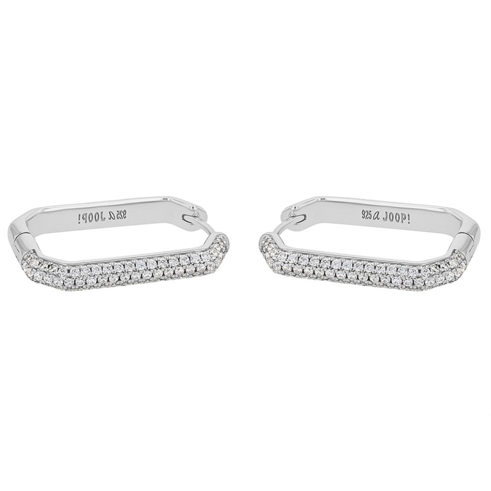 JOOP! Damen Creolen Silber