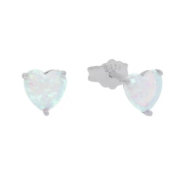 Amor Damen Ohrstecker Herz