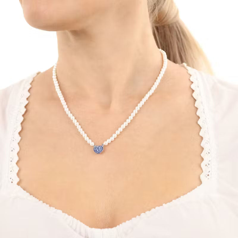 Amor Damen Halskette mit Herz-Anhänger