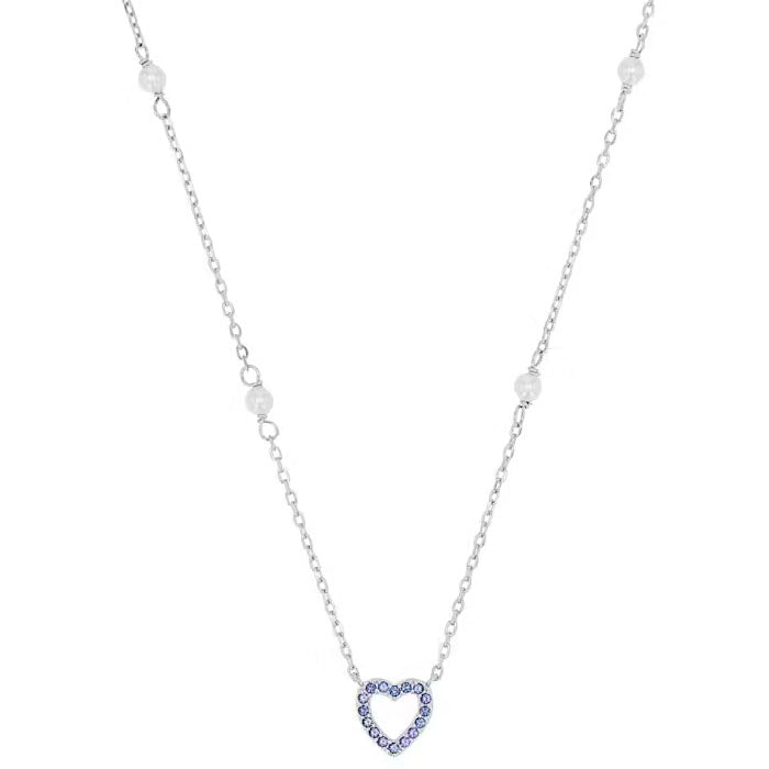 Amor Damen Halskette mit Herz-Anhänger