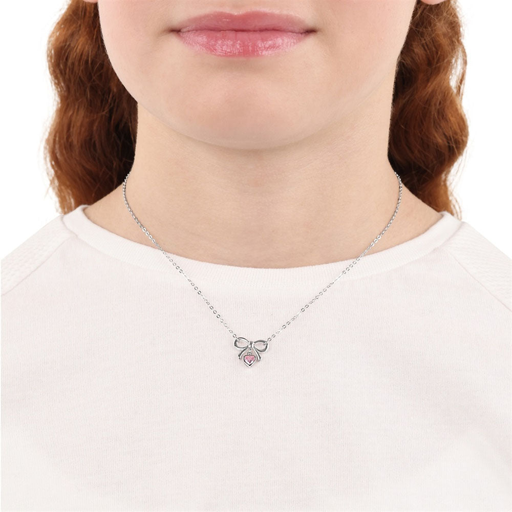 s.Oliver Mädchen Halskette mit Schleife