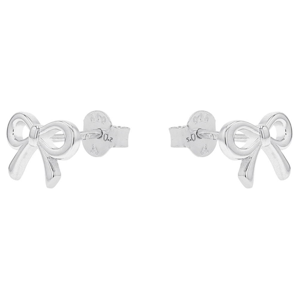 s.Oliver Mädchen-Ohrstecker Schleife