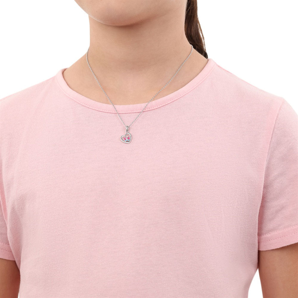 Prinzessin Lillifee Halskette mit Herz & Schmetterling