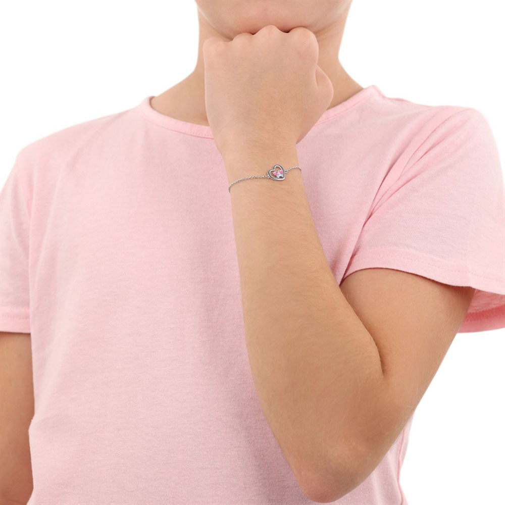 Prinzessin Lillifee Armband mit Herz & Schmetterling