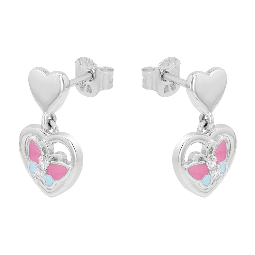 Prinzessin Lillifee Ohrstecker Herz & Schmetterling