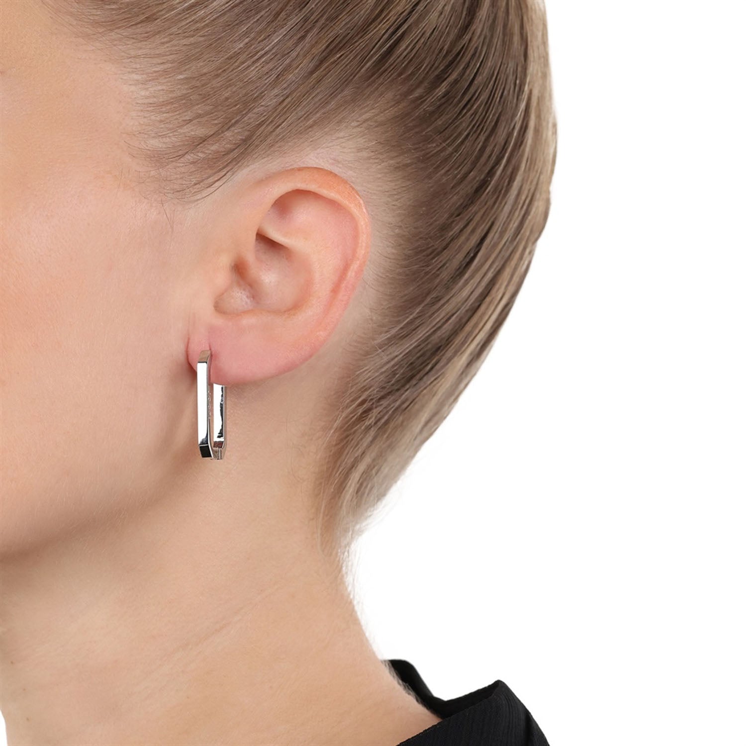 JOOP! Damen Creolen Edelstahl