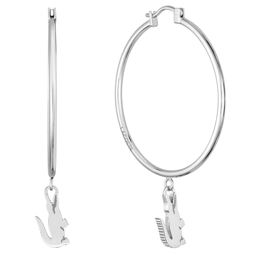 Lacoste Crocodile Damen Ohrringe