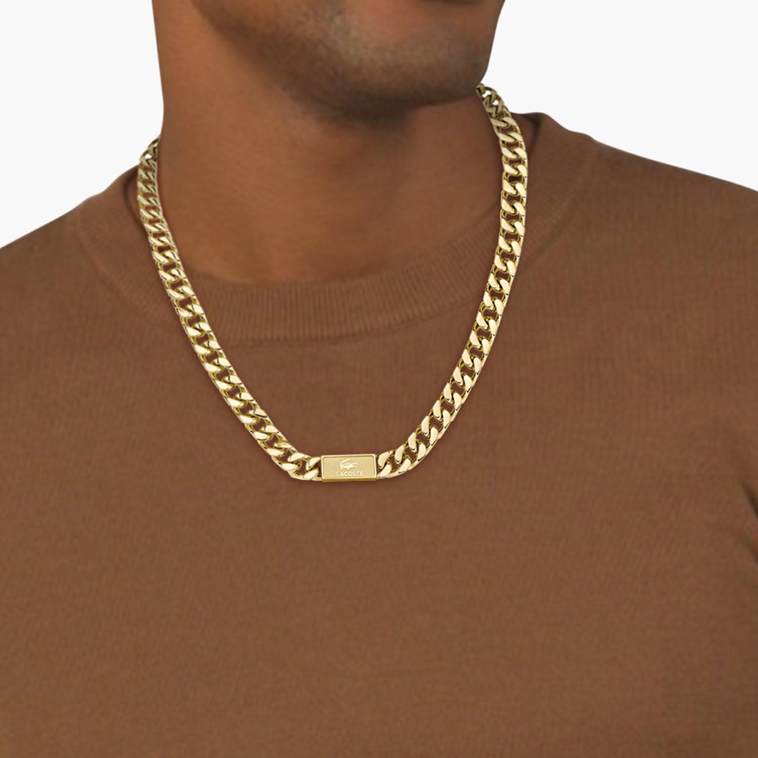Lacoste Herren Panzer Halskette Backhand