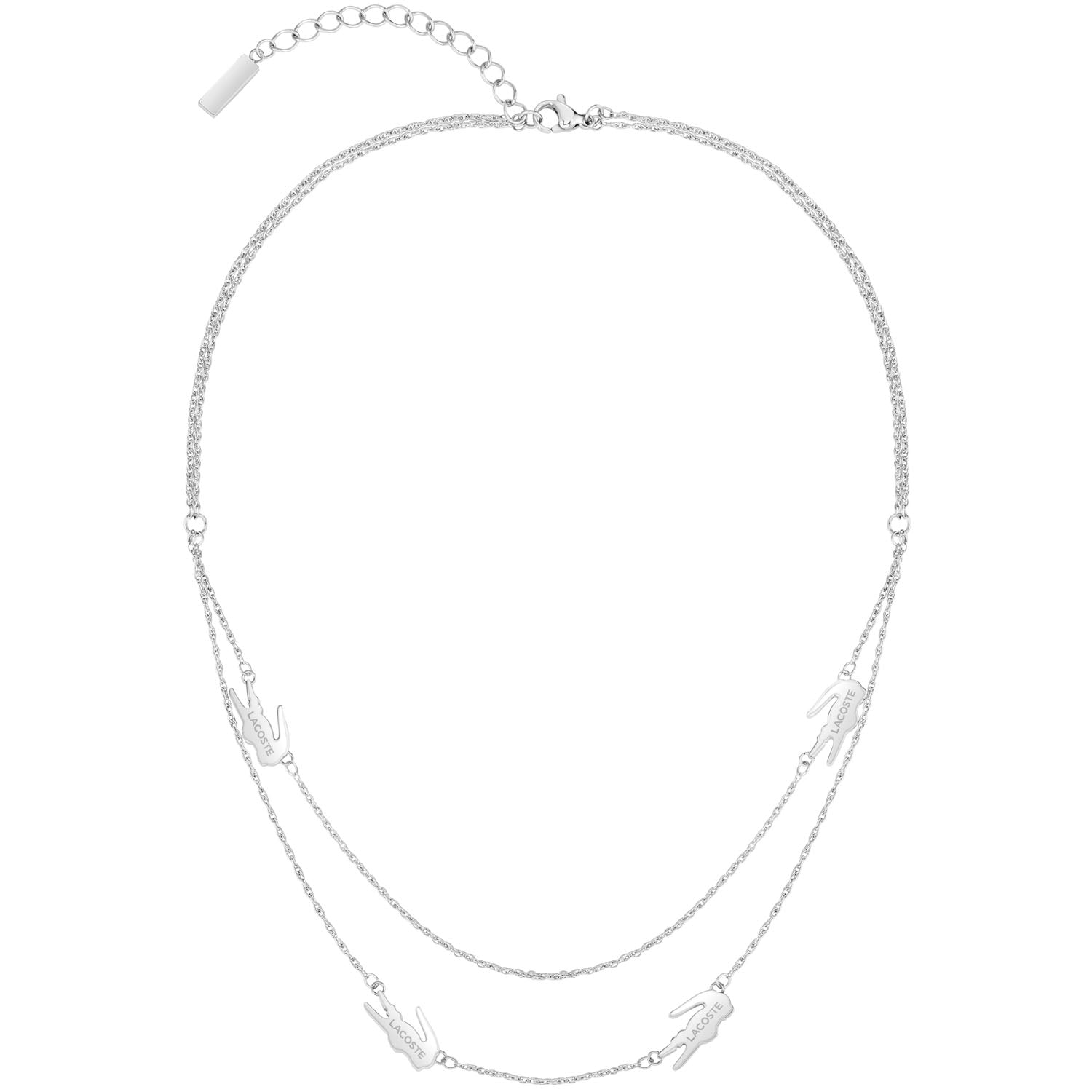 Lacoste Crocodile Damen Halskette