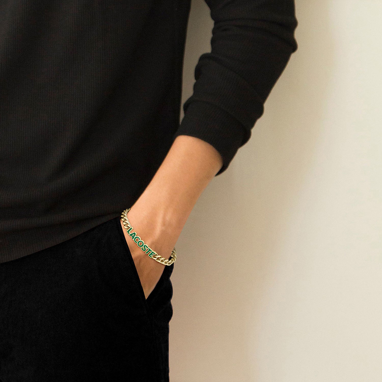 Lacoste Herren Armband Script