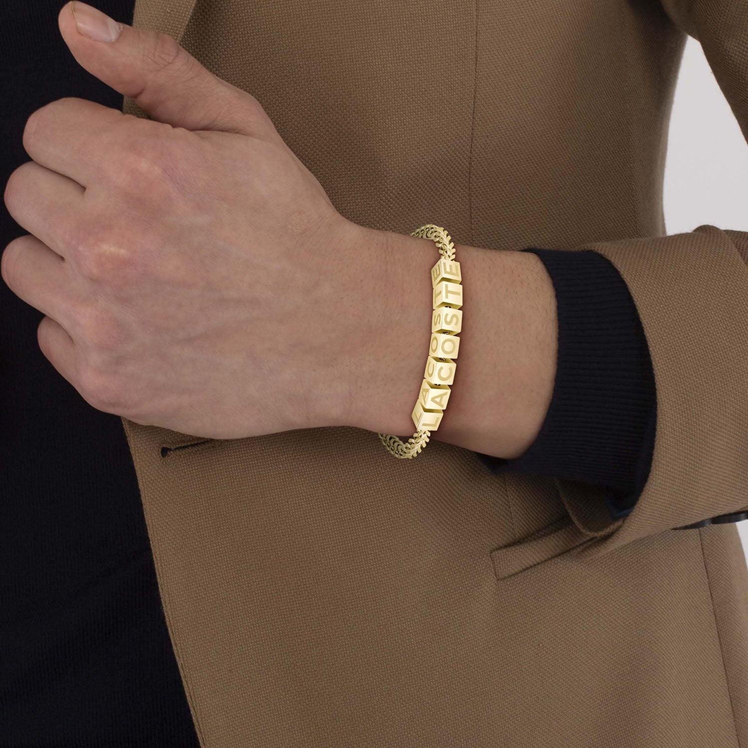 Lacoste Herren Armband Script