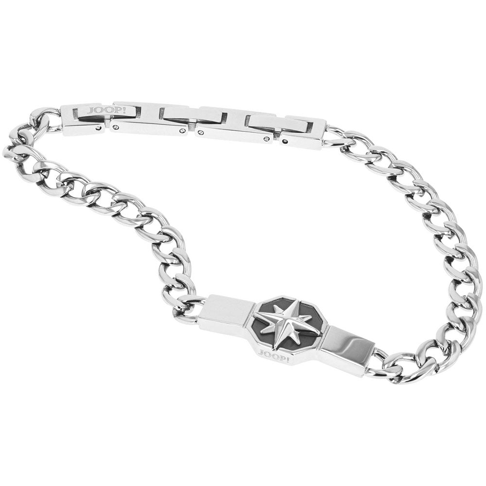 JOOP! Herren Armband mit Kompass-Motiv