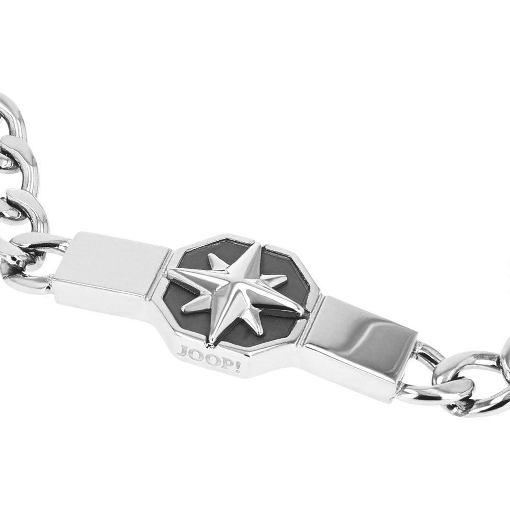 JOOP! Herren Armband mit Kompass-Motiv