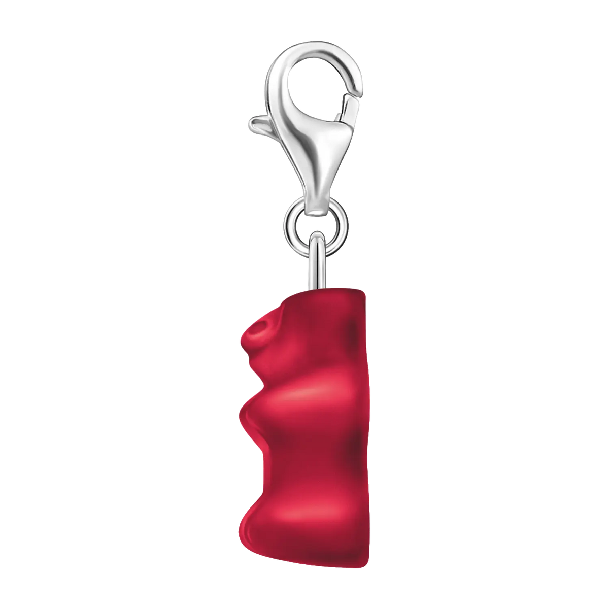 Thomas Sabo Charm-Goldbären-Anhänger in Rot Silber - Original