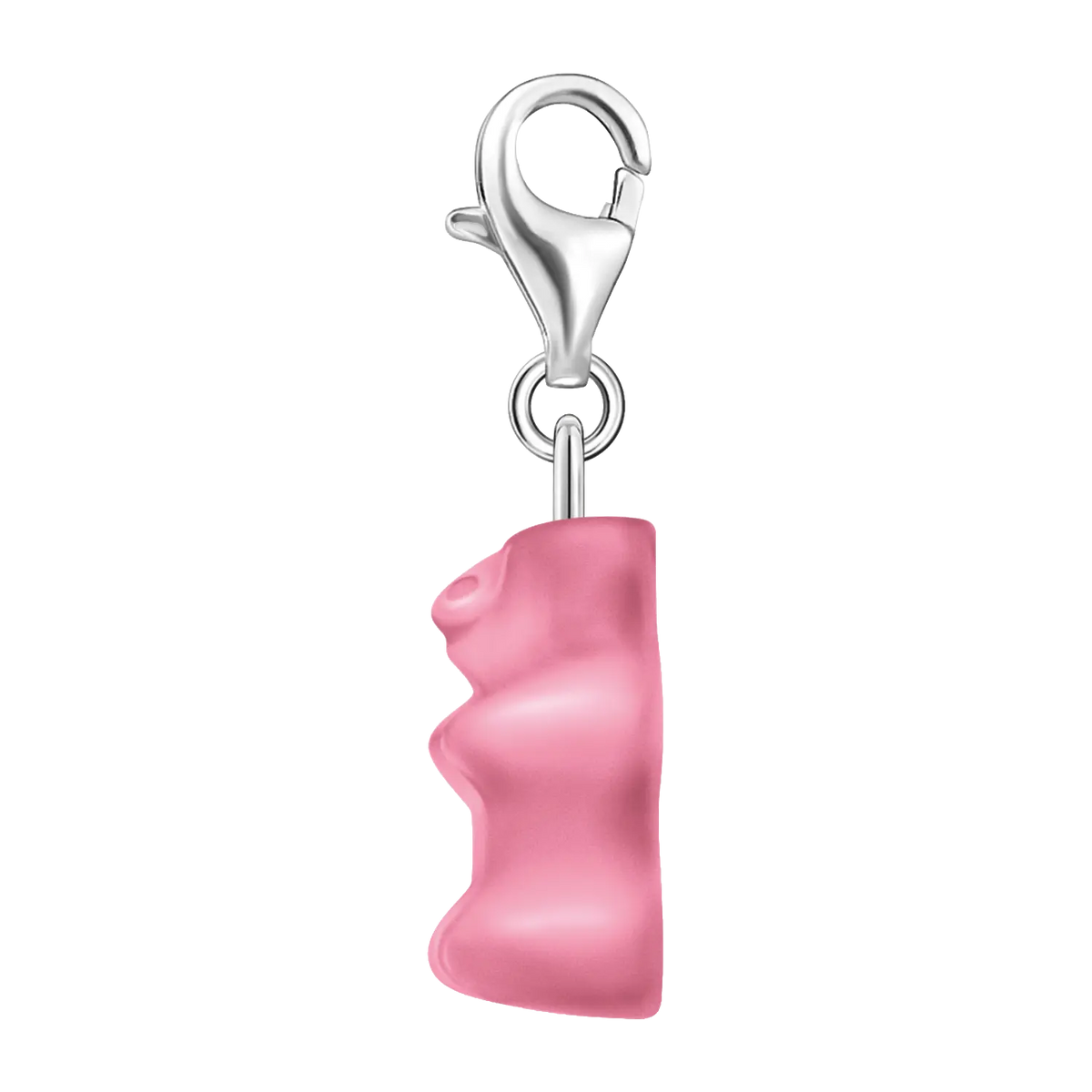 Thomas Sabo Charm-Goldbären-Anhänger in Pink Silber - Original