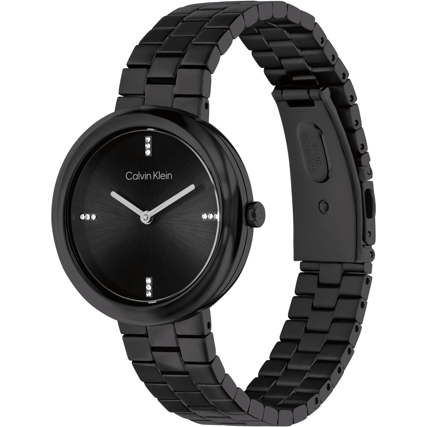 Calvin Klein Damenuhr Twisted Bezel