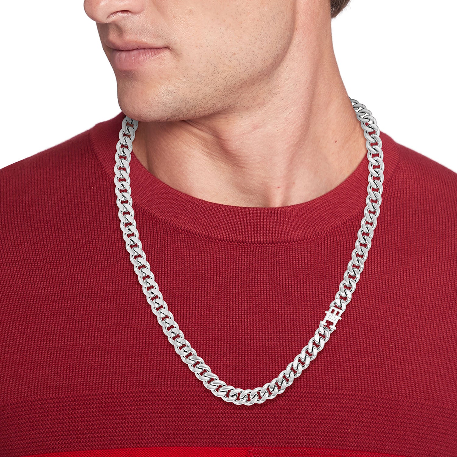Tommy Hilfiger Herren Panzerkette TH85 Chain