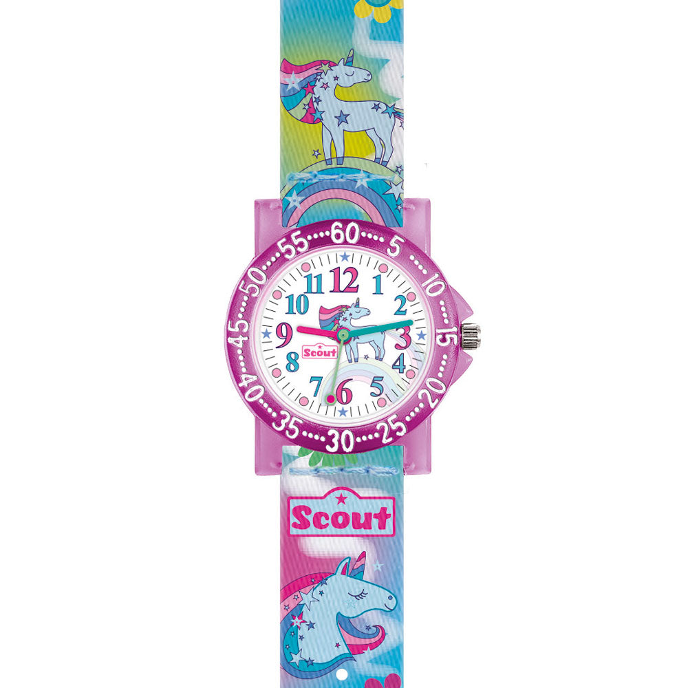Scout Kinderuhr The IT-Collection Blumen & Einhorn