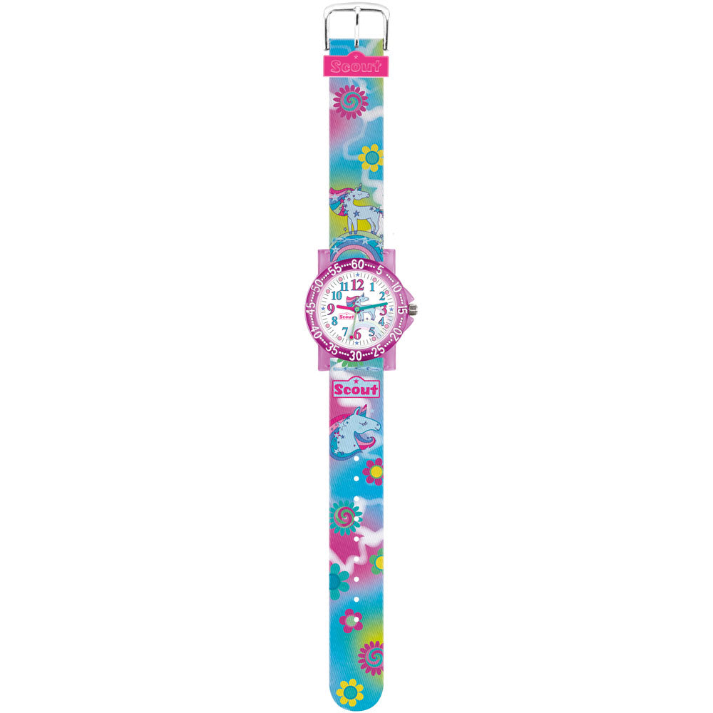 Scout Kinderuhr The IT-Collection Blumen & Einhorn