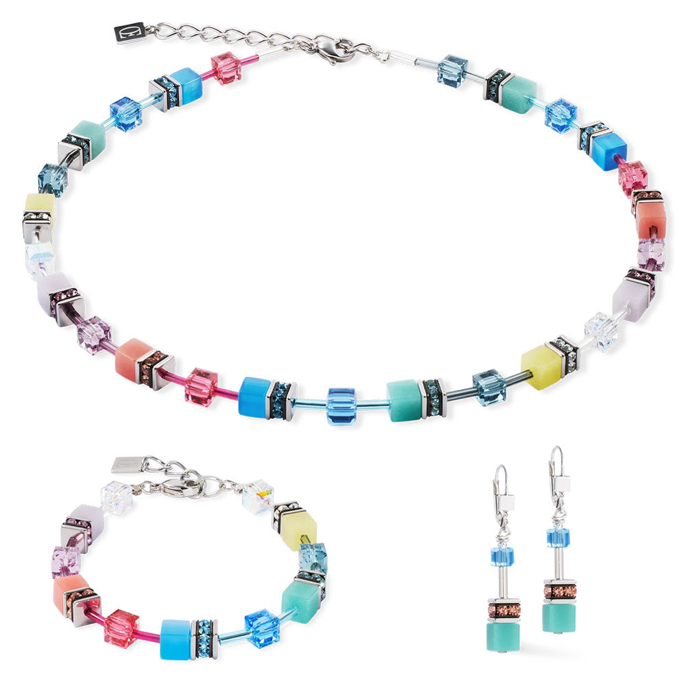 GeoCUBE® Iconic Armband Magic Silber