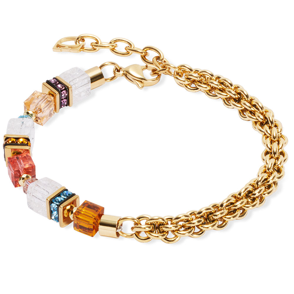 GeoCUBE® Fusion Summer Armband Gold-Sunset