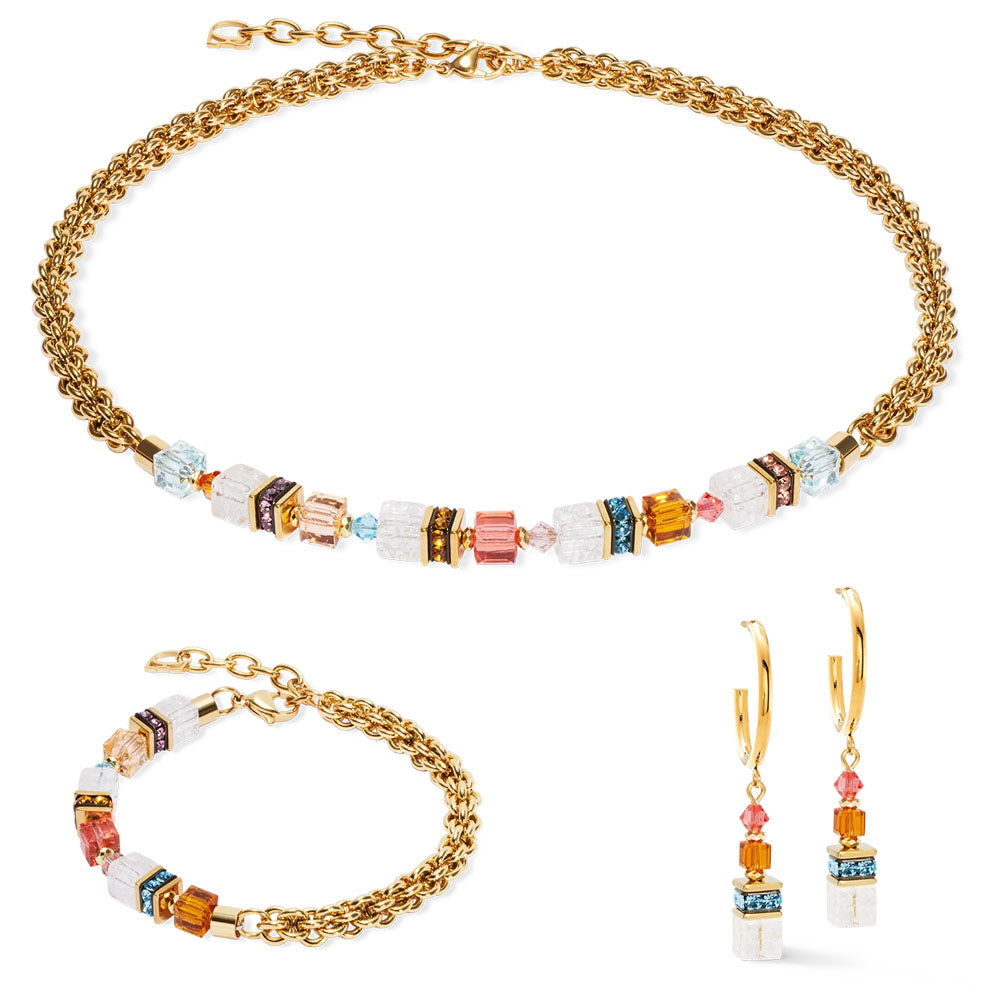 GeoCUBE® Fusion Summer Armband Gold-Sunset