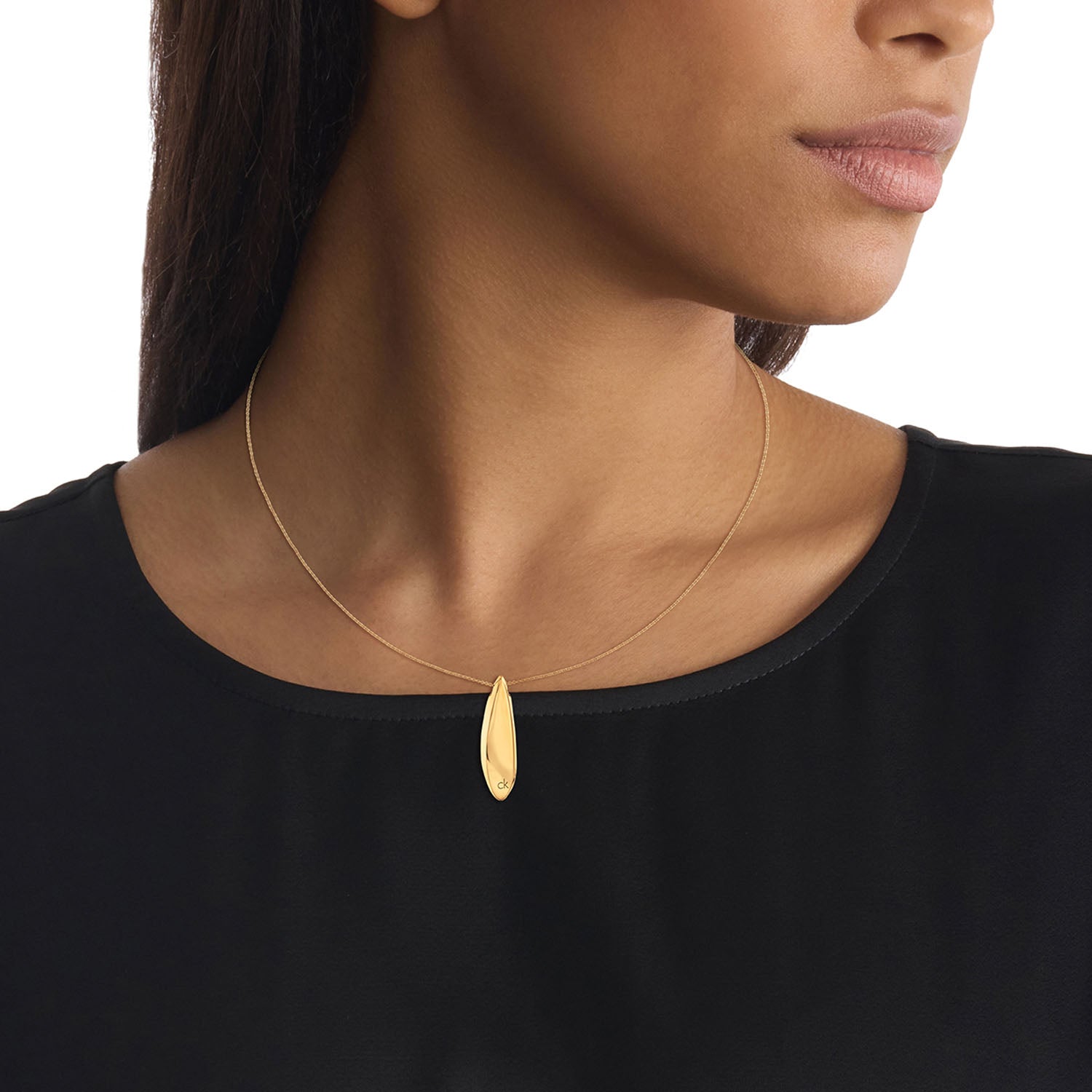 Calvin Klein Damen Halskette Sculpted