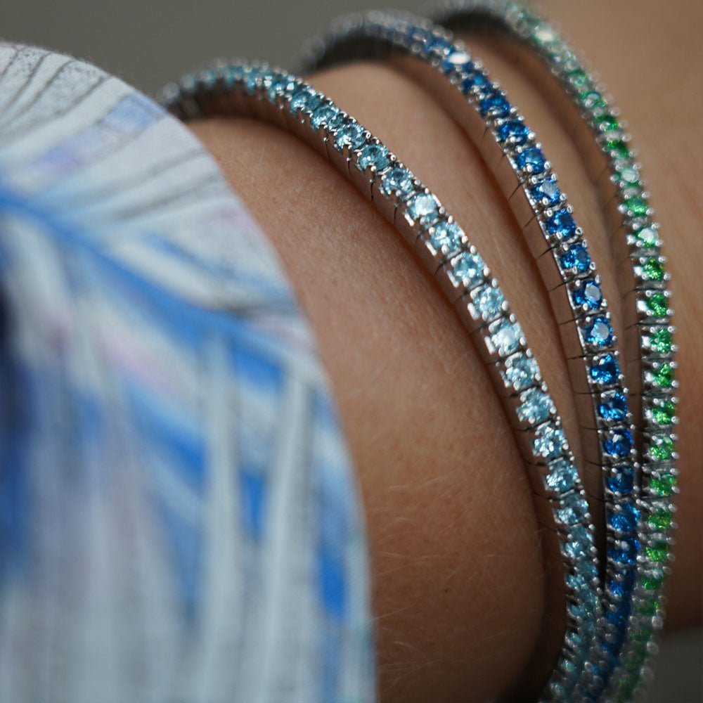 Luis&Freya Dazzling Colors Flex Armband 2.0 mm